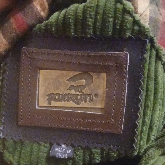 Vintage Foxrun Green Corduroy Jacket Size M - Picture 8 of 10